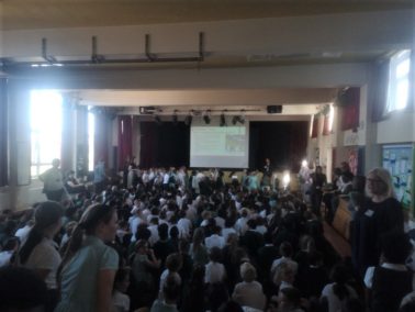RAF Northolt team visit local primary school