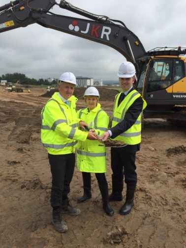 Lagan Construction Group start work on Dyce park and choose