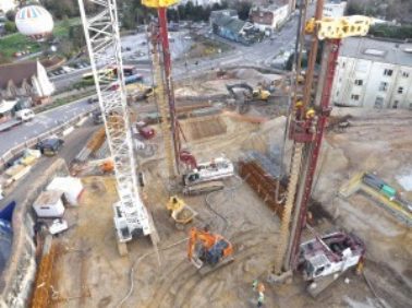 FK Lowry completes Piling works at Hilton Hotel