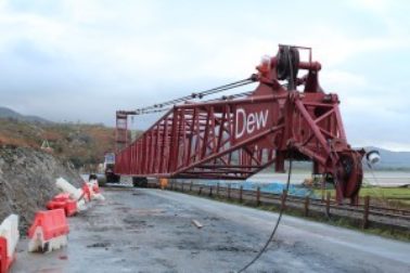 Dew Piling completes Cofferdam works at Rail Bridge Contract