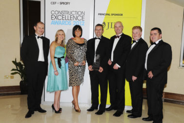 A successful evening for Lagan Construction Group at the 2012 CEF Awards!