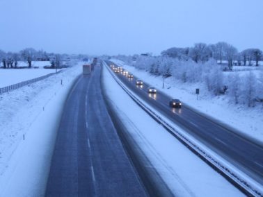 Lagan O&M Keeping Roads open during heavy snowfall