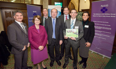 LAGAN CONSTRUCTION WINS COMMUNICATIONS NJUG AWARD