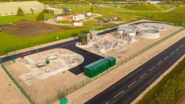 Ariel Pictures of the new Northside WWTW at RAF Lossiemouth