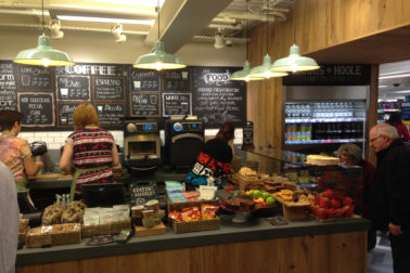 Lagan Building working on 20 Harris & Hoole Shop installations