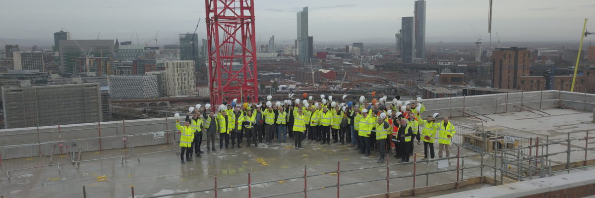Topping Out Ceremony Outwood Wharf 6 Feb 19